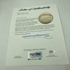 Walter Johnson Single Signed Official American League Baseball PSA DNA & Beckett