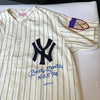 The Finest Mickey Mantle "Hall Of Fame 1974" Signed New York Yankees Jersey JSA