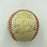 1980 Cleveland Indians Team Signed Autographed American League Baseball