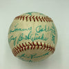 Jackie Robinson 1950 Brooklyn Dodgers Team Signed Baseball JSA COA