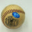 1952 World Series Signed Game Used Baseball Yankees VS. Dodgers MEARS COA