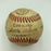 1957 New York Giants Team Signed Baseball Willie Mays JSA COA