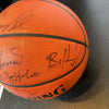 1991-92 Dallas Mavericks Team Signed Spalding NBA Game Basketball Auto JSA COA