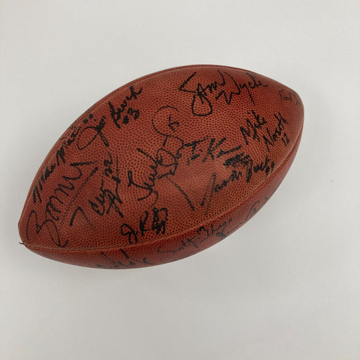 1987 Cincinnati Bengals Team Signed Wilson NFL Football