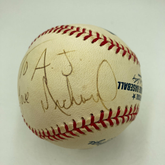 Michael Jackson Signed Autographed Major League Baseball Beckett COA