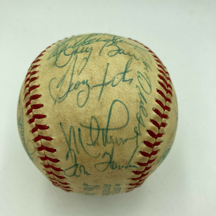 1978 Cincinnati Reds Team Signed Official American League Baseball PSA DNA COA
