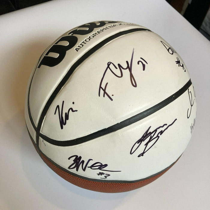 2021 NBA Draft Class Rookies Multi Signed Basketball 12 Sigs JSA COA