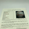 Don Drysdale Signed Official National League Baseball JSA COA