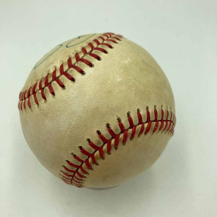Ryne Sandberg Rookie Signed Official National League Feeney Baseball PSA DNA