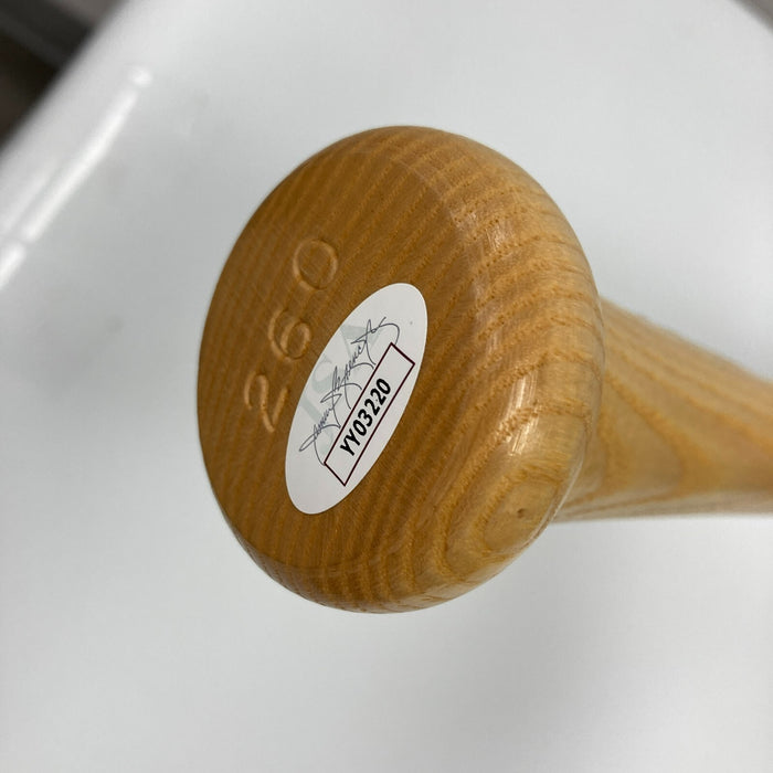 Beautiful Willie Mays New York Giants Legends Multi Signed Polo Grounds Bat JSA