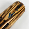 Mickey Mantle Joe Dimaggio Willie Mays Hank Aaron HOF Multi Signed Bat JSA COA