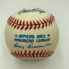 Larry Barnett #22 Umpire Signed American League Baseball