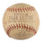 Satchel Paige Single Signed Autographed Baseball JSA COA