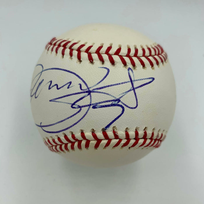Armand Assante Signed Major League Baseball With JSA COA John Gotti Celebrity