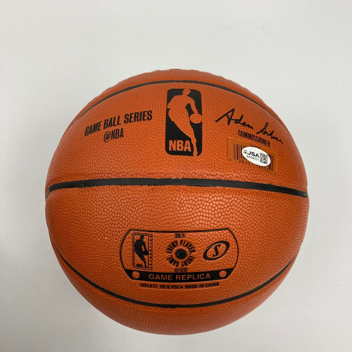 Kobe Bryant "Black Mamba" Signed Inscribed Basketball Panini & JSA COA RARE