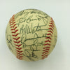 Beautiful 1981 New York Yankees American League Champs Team Signed Baseball JSA