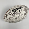 Johnny Unitas Len Dawson Nitschke Hall Of Fame Multi Signed Football 27 Sigs JSA