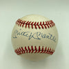 Mickey Mantle & Muhammad Ali Signed American League Baseball PSA DNA COA