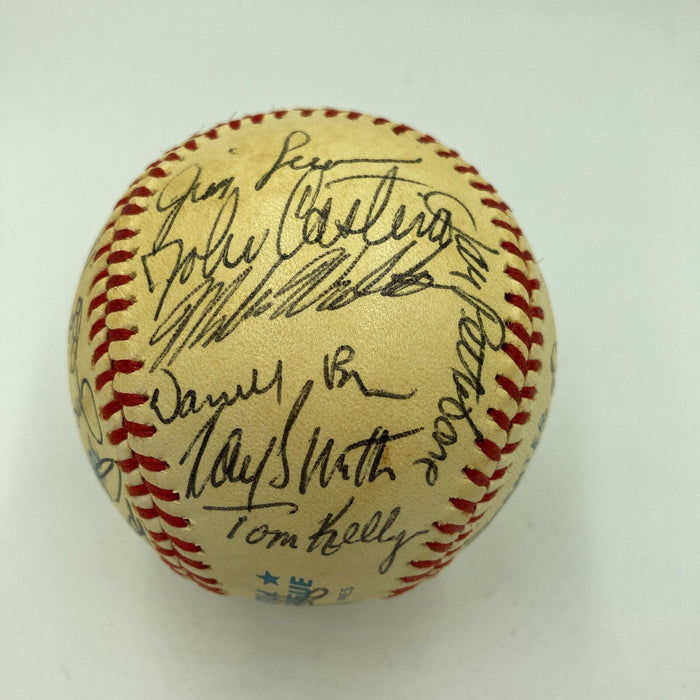 1983 Minnesota Twins Team Signed Official American League Baseball