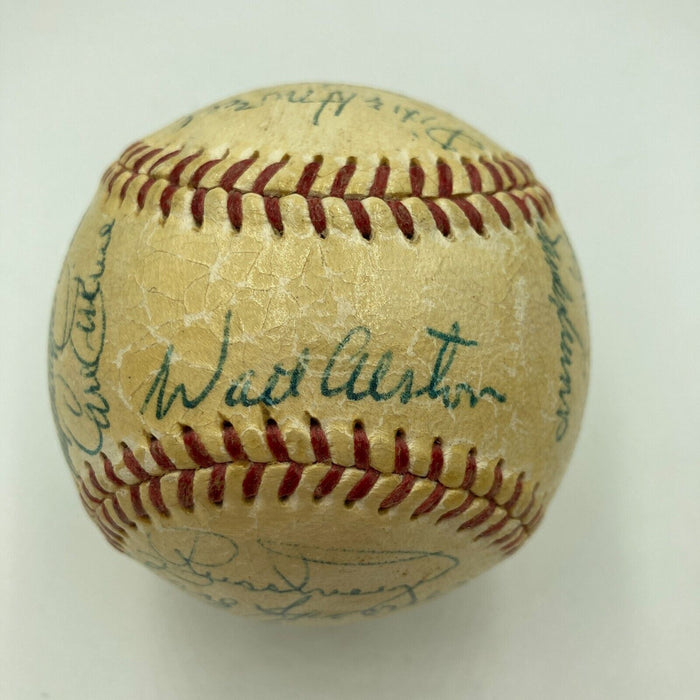 1955 Brooklyn Dodgers World Series Champs Clubhouse Team Signed Baseball