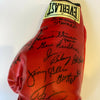 Boxing Hall Of Fame Legends Multi Signed Everlast Boxing Glove 10 Signatures JSA