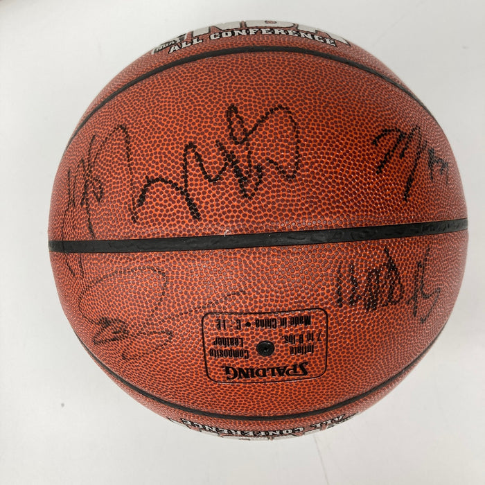 Lebron James First NBA Finals 2006-07 Cleveland Cavaliers Signed Basketball PSA