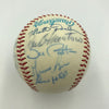 Derek Jeter Mariano Rivera Pre Rookie 1995 Minor League Team Signed Baseball PSA