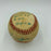 Reggie Jackson 500th Home Run 9-17-1984 Signed Inscribed Game Used Baseball JSA