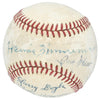 George Sisler Goose Goslin Heinie Zimmerman Zack Wheat Signed Baseball Beckett