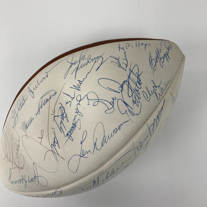 1970 Kansas City Chiefs Super Bowl Champs Team Signed NFL Game Football PSA DNA