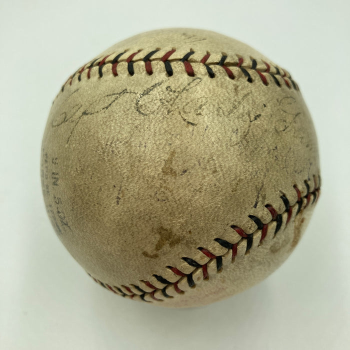 1929 Chicago Cubs Murderer’s Row Signed Baseball JSA COA