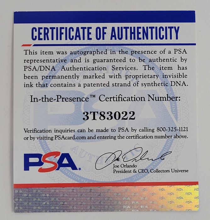 Miguel Cabrera Signed Detroit Tigers Signed STAT Jersey PSA DNA COA