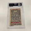 1951 Bowman Mickey Mantle Signed Porcelain Baseball Card RC PSA DNA Certified