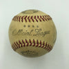 1960's Cleveland Indians Team Signed Official League Baseball