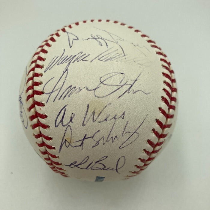 1969 New York Mets World Series Champs Team Signed Baseball MLB Hologram