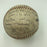 1928 St. Louis Cardinals NL Champs Team Signed Baseball Grover Alexander JSA COA