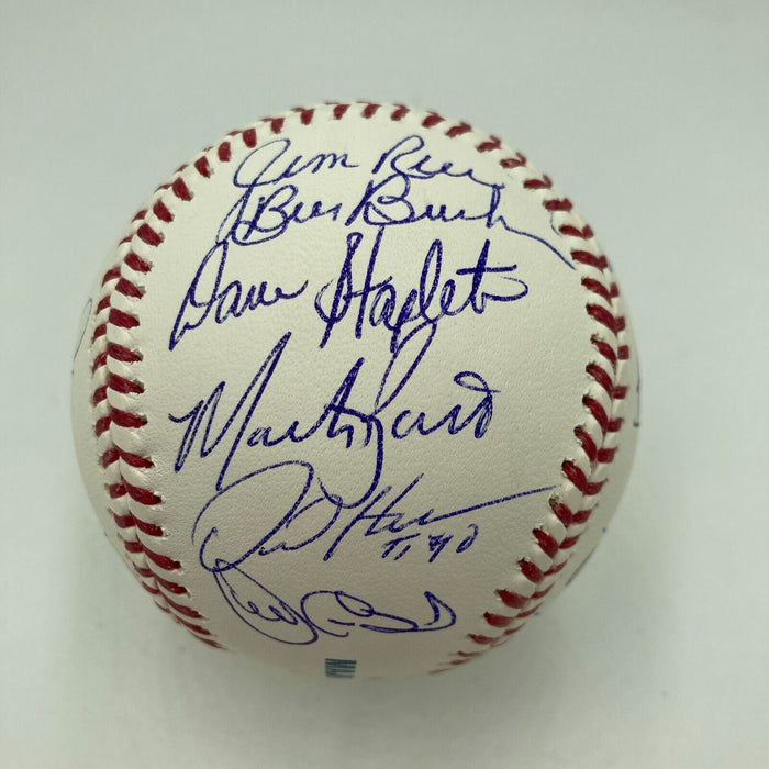 1986 Boston Red Sox AL Champs Team Signed Major League Baseball JSA COA