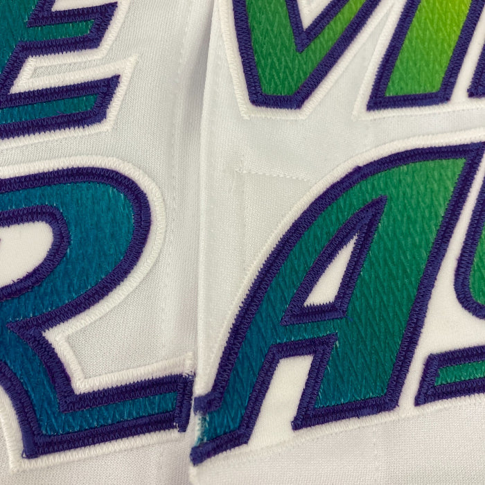 Fred McGriff Signed Game Issued Tampa Bay Devil Rays Russell Jersey JSA COA