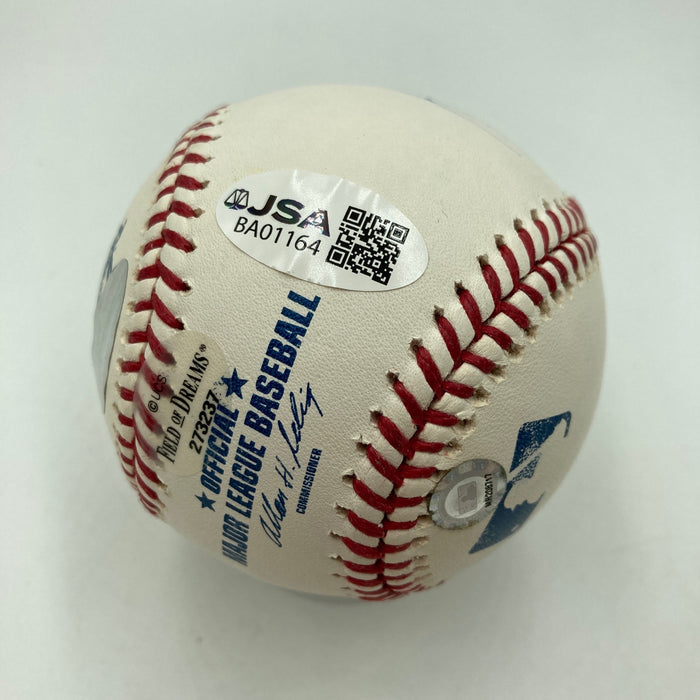 Derek Jeter & Don Mattingly Yankees Captains Multi Signed Baseball JSA COA