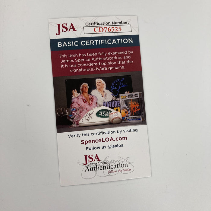 Joe Namath Signed NFL Wilson Game Football JSA COA