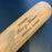 Harvey Kuenn Signed 1950's Game Issued Louisville Slugger Bat With JSA COA RARE