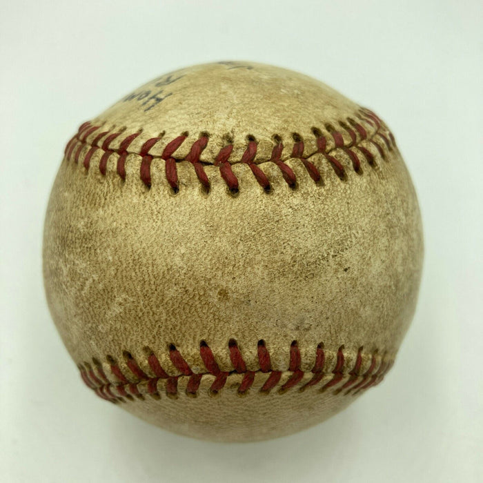 Ron Jackson Signed Actual Home Run Game Used Baseball July 17th, 1957 JSA COA