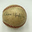 Bill McGowan "Single" Signed American League Baseball JSA COA RARE