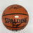 1993-94 Houston Rockets NBA Champs Team Signed Spalding NBA Basketball JSA COA