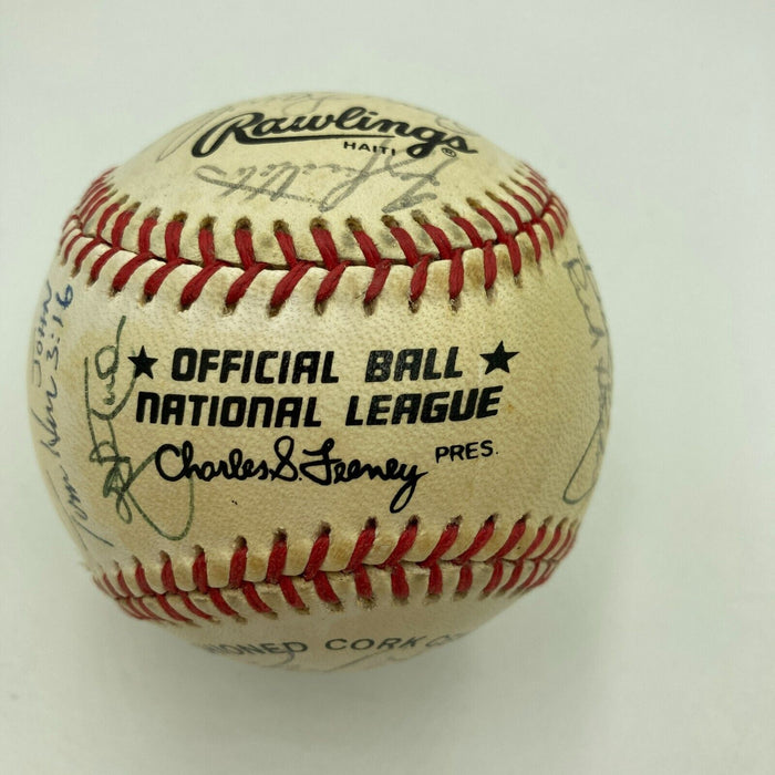 1987 St. Louis Cardinals NL Champs Team Signed  National League Baseball