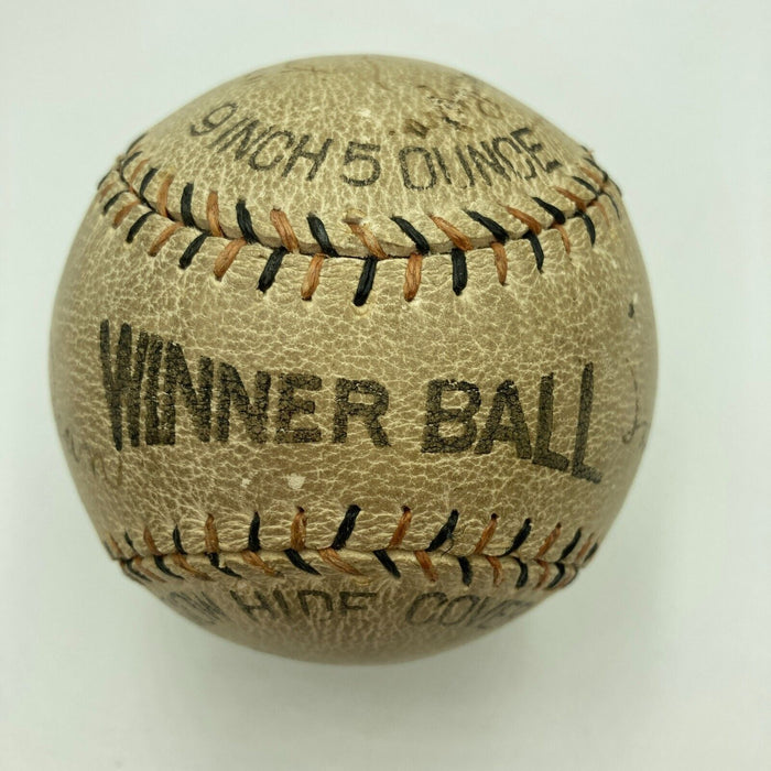 1936 St. Louis Cardinals Multi Signed Autographed Baseball