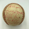 1951 Yankees World Series Champs Team Signed Baseball Mickey Mantle DImaggio JSA