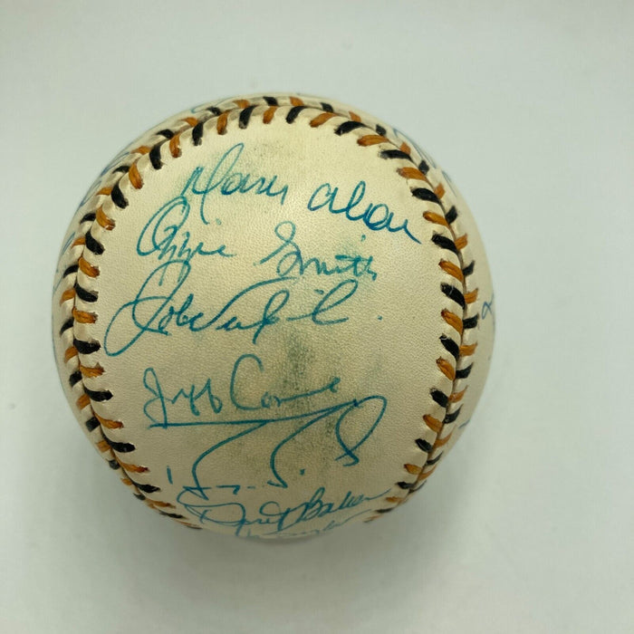 1994 All Star Game National League Team Signed Baseball Barry Bonds PSA DNA COA