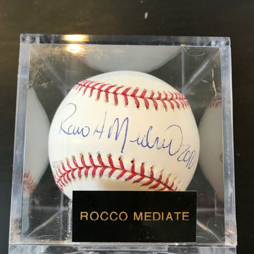 Rocco Mediate Signed Autographed Official Major League Baseball PGA Golf