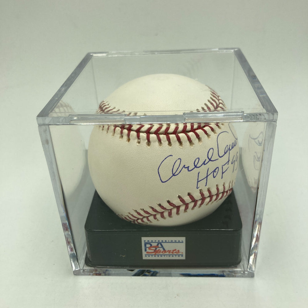 Orlando Cepeda HOF 1999 Signed Major League Baseball PSA DNA Graded 10 GEM MINT
